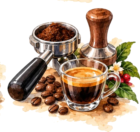 Espresso illustration